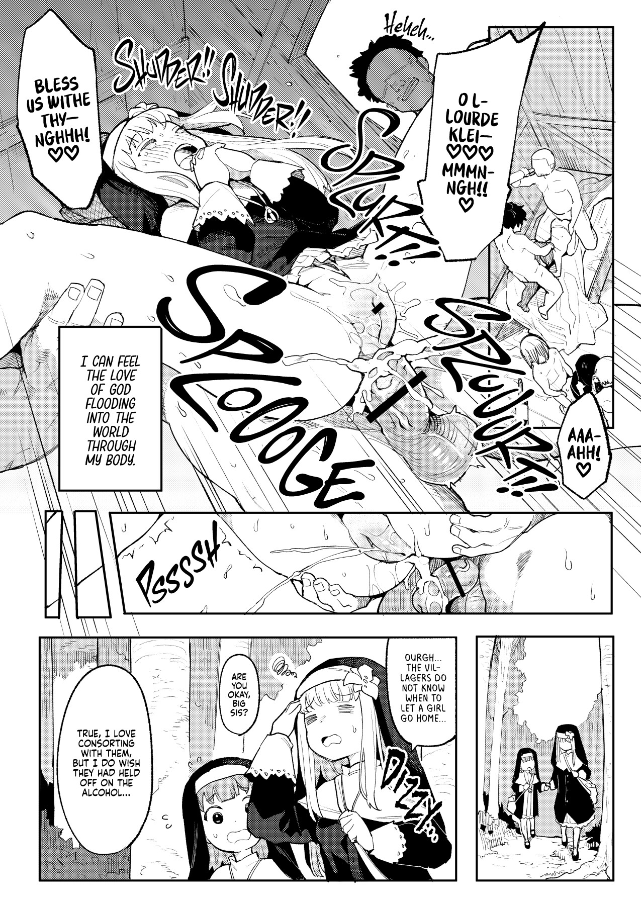 Hentai Manga Comic-Holy Cumdump Blanca-Read-18